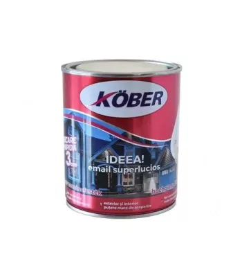 Vopsea alchidica Kober ideea gri deschis 0,75ml (12buc/bax)