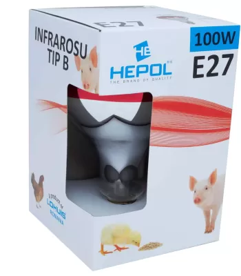 Bec infraroșu 100w (24buc/bax)
